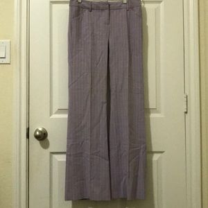 Body by Victoria pinstriped flare pants